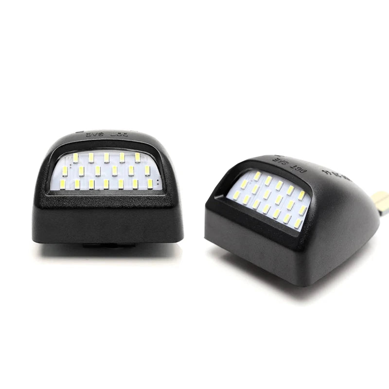 iJDM Canbus LED License Plate Light For Chevrolet Silverado GMC Sierra 1500 2500 3500 Truck White Car-Styling Number Lamp 12V