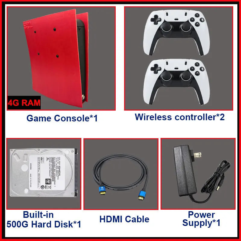 X2 Batocera Game Console — i3 CPU, 1TB, 4K HD, 60+ Emulators, Wireless Controller