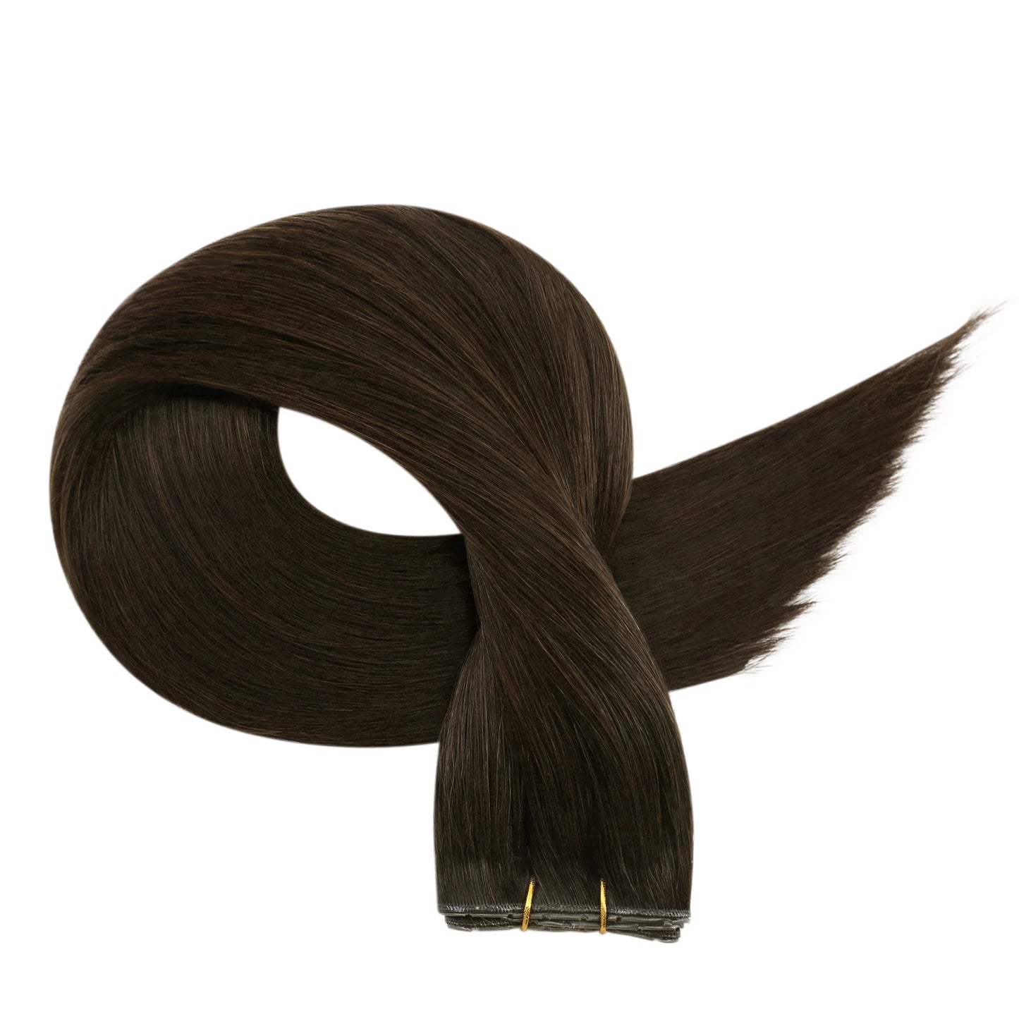 Moresoo Butterfly Weft Hair Extensions Pu Hole Weft Double Sided Genius Weft Bundles Hand Tied Weft Invisible Weave For Women