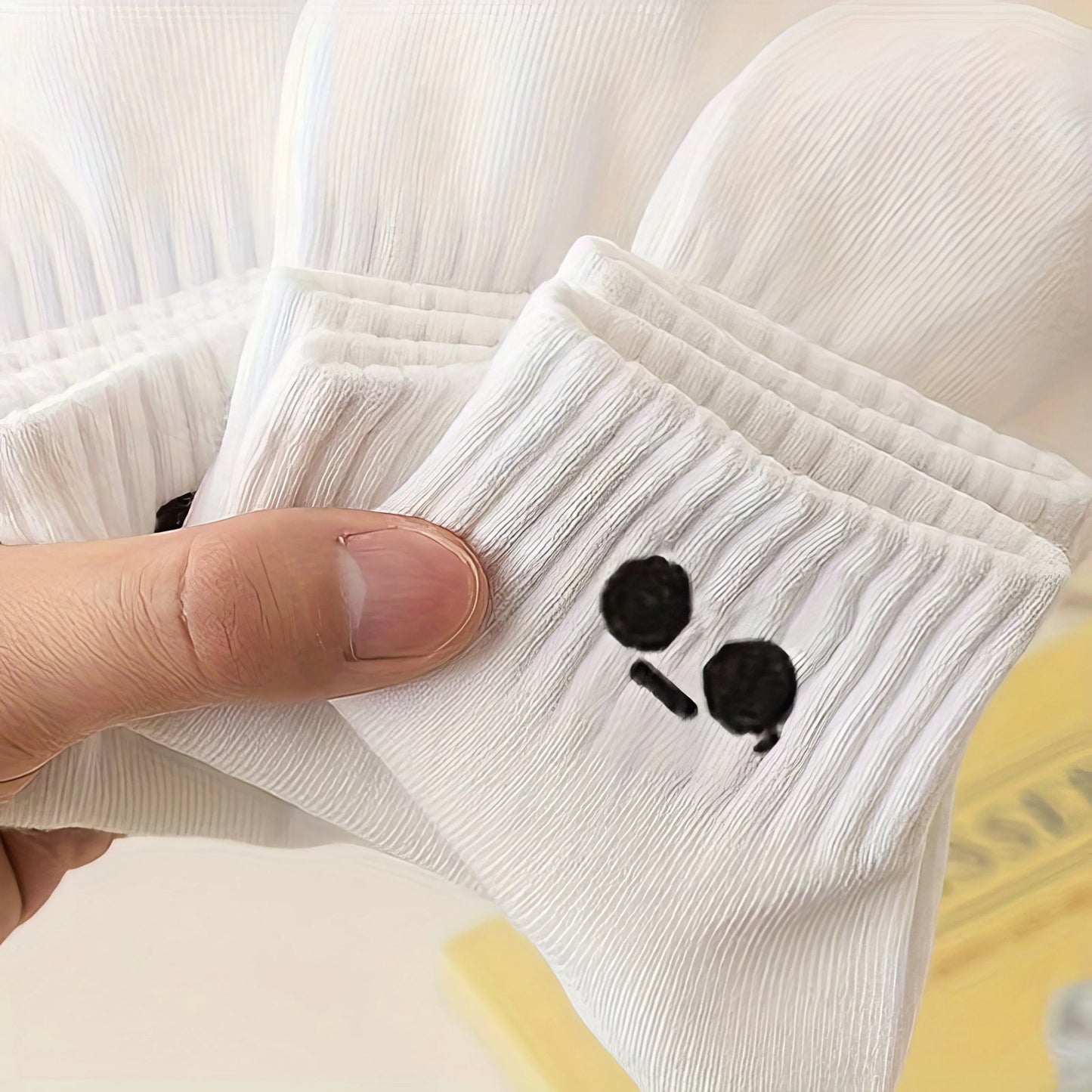 Emoji Socks, 5-Pair Set — Breathable Soft Everyday & Sports Wear