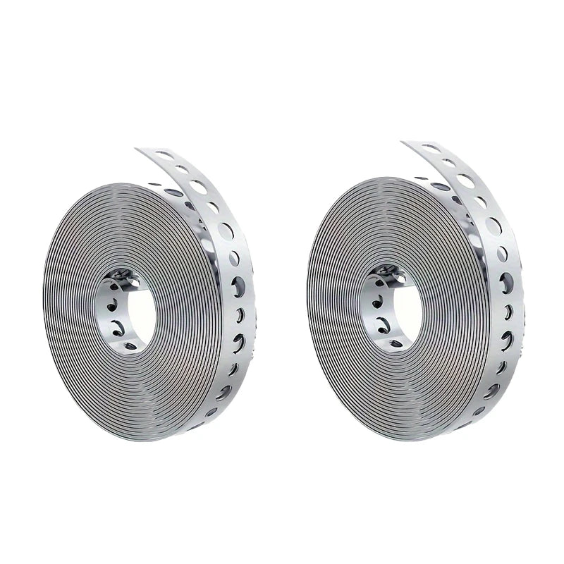 Pre-Punched Metal Fixing Band Roll for Pipe and Duct Support - view 8