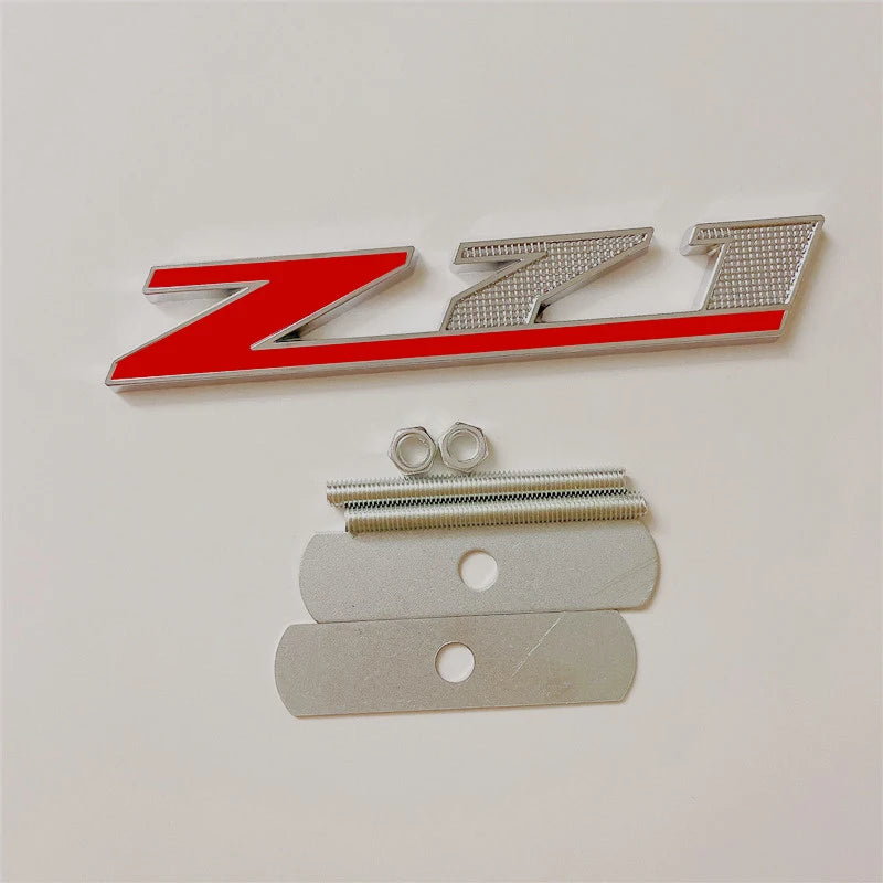 3d Metal Logo Z71 Emblem Car Front Grille Badge Sticker For Chevrolet Tahoe Colorado Cheyenne Chevy Silverado Z71 Accessories