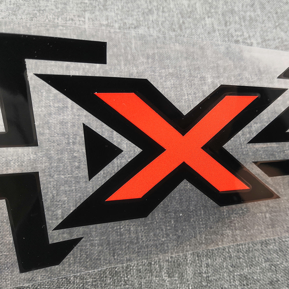 4x4 Letter Graphics Vinyl Decal — Universal Fit for Pickups & Trucks