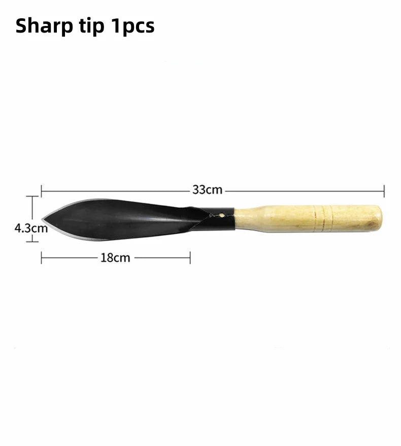 2pcs Metal Garden Trowels - Hand Shovels for Digging, Transplanting, Planting, and Weeding Tools