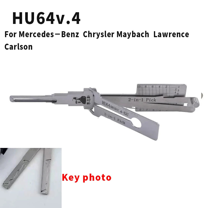 8PCS LISHI 2in1 Decoder For Volkswagen Audi Mercedes-Benz Skoda Porsche Ford Chevy Buick Hyundai Toyota BMW Locksmtihs tool