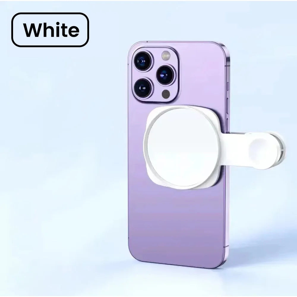 Smartphone Camera Lens Selfie Mirror Clip Kit for IPhone Samsung Smartphone Live Streaming Photo Video Selfie Vlog Accessories
