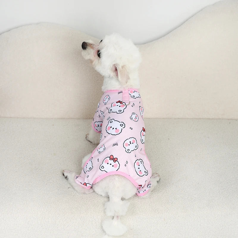 Soft Stretch Puppy Onesie - Teacup & Toy Breed Pajamas