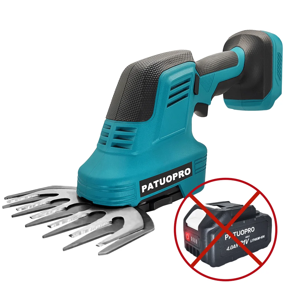 Cordless Hedge Trimmer 1700RPM – Handheld Grass Cutter Compatible with Makita 18V Battery (Battery Not Included)