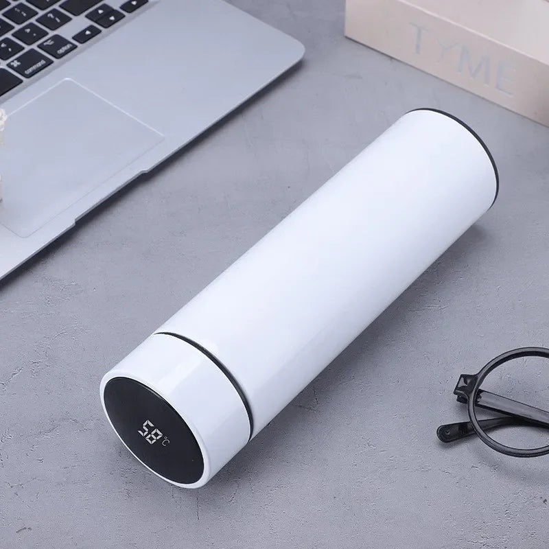 500ML Smart Thermos Bottle – LED Temperature Display Vacuum Flask | Insulated Sports Water Cup