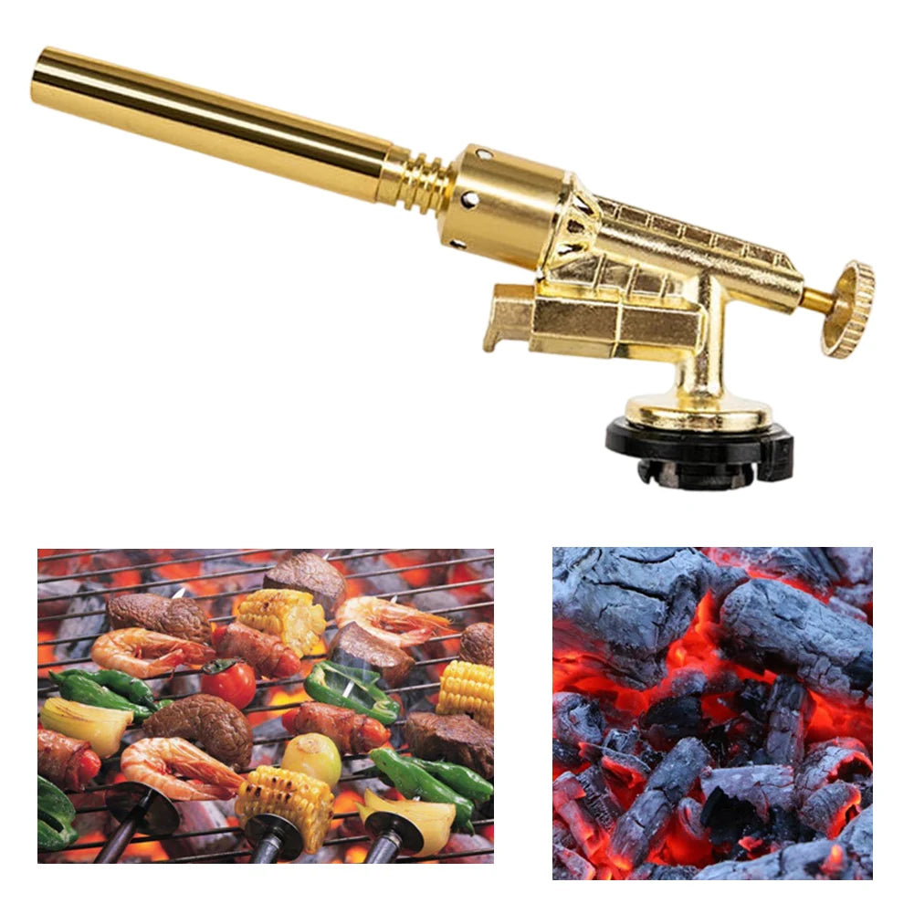 1 Pcs Portable Butane Gas Torch High-Temperature Welding & Cooking Tool Handheld Heating Welding Accessories