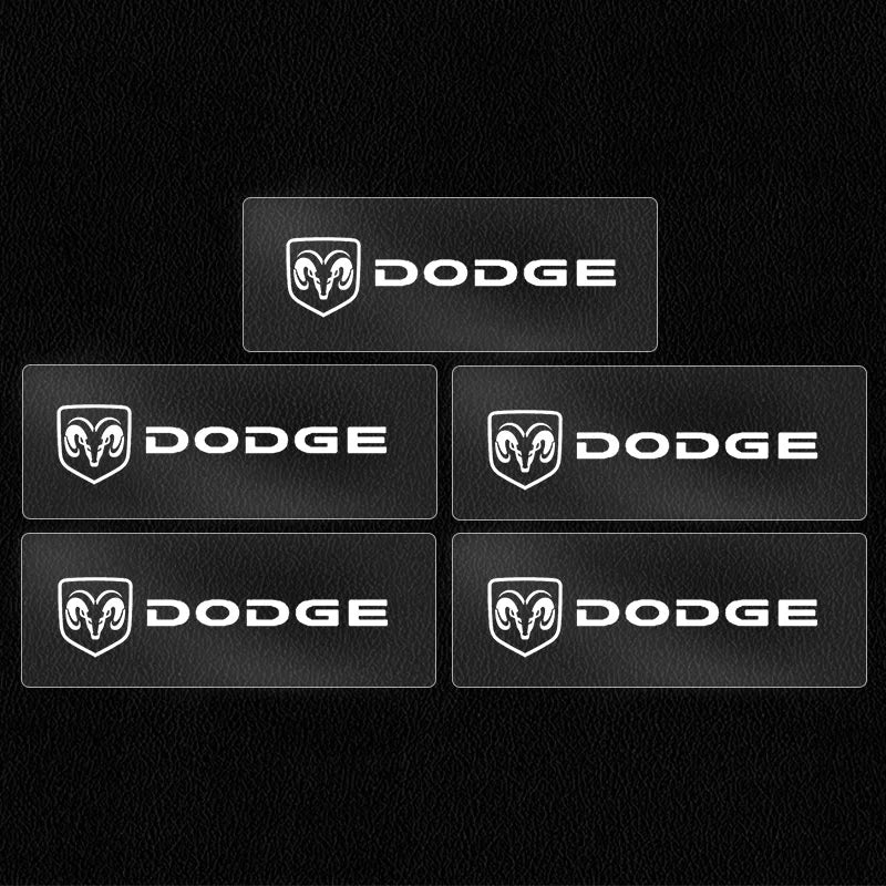 Wheel & Body Emblem Decal Stickers - Dodge RAM, Charger, Challenger, Durango