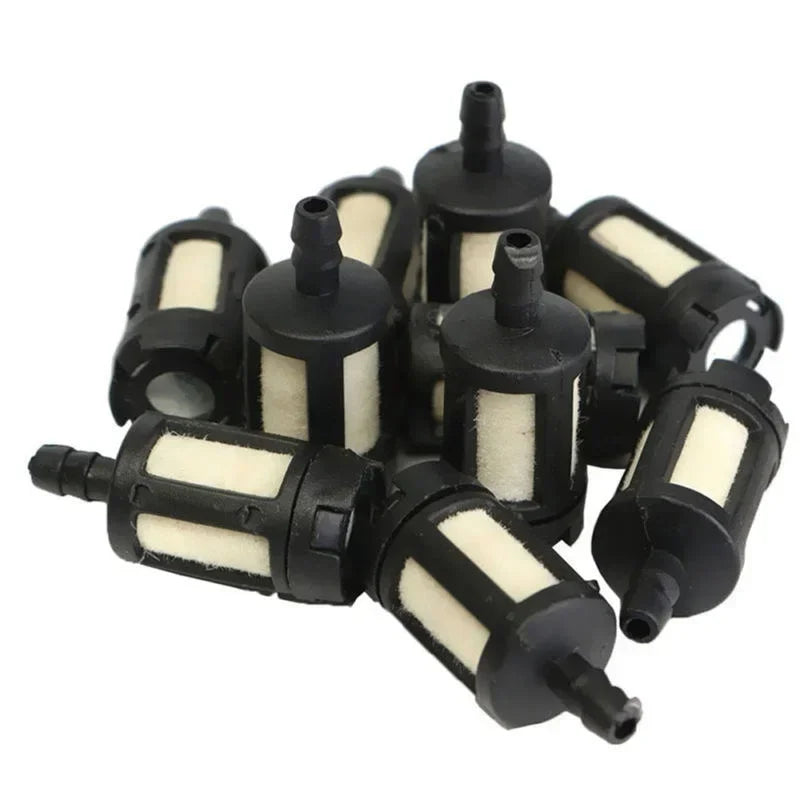 10 Pieces General Fuel Filter for Gasoline Garden Machinery Grass Trimmer Chainsaw