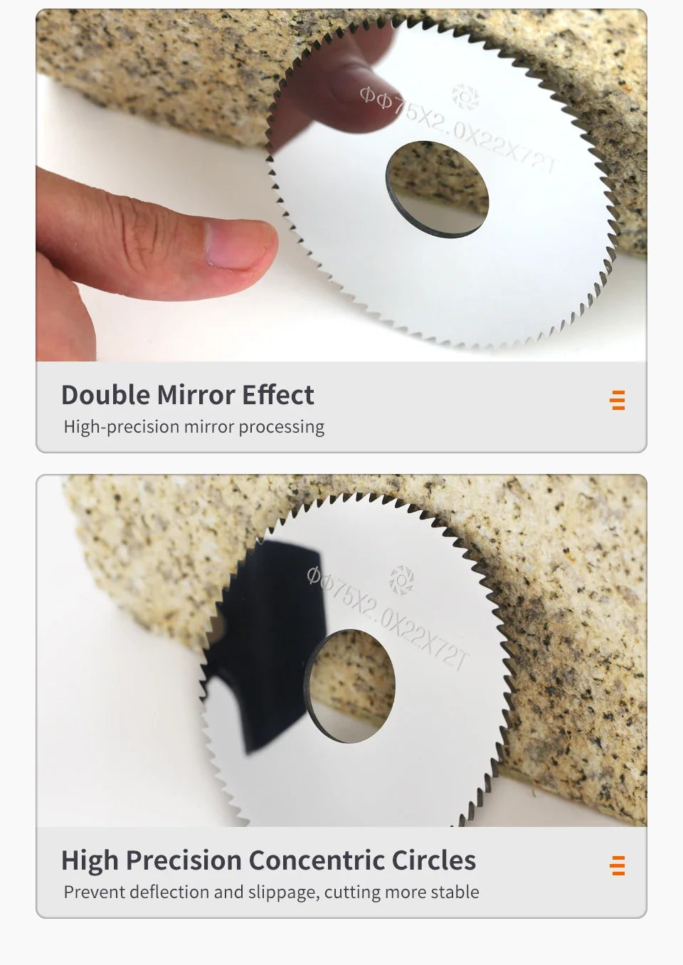 Solid Carbide Milling Saw Blade — Tungsten Steel Circular Cutter