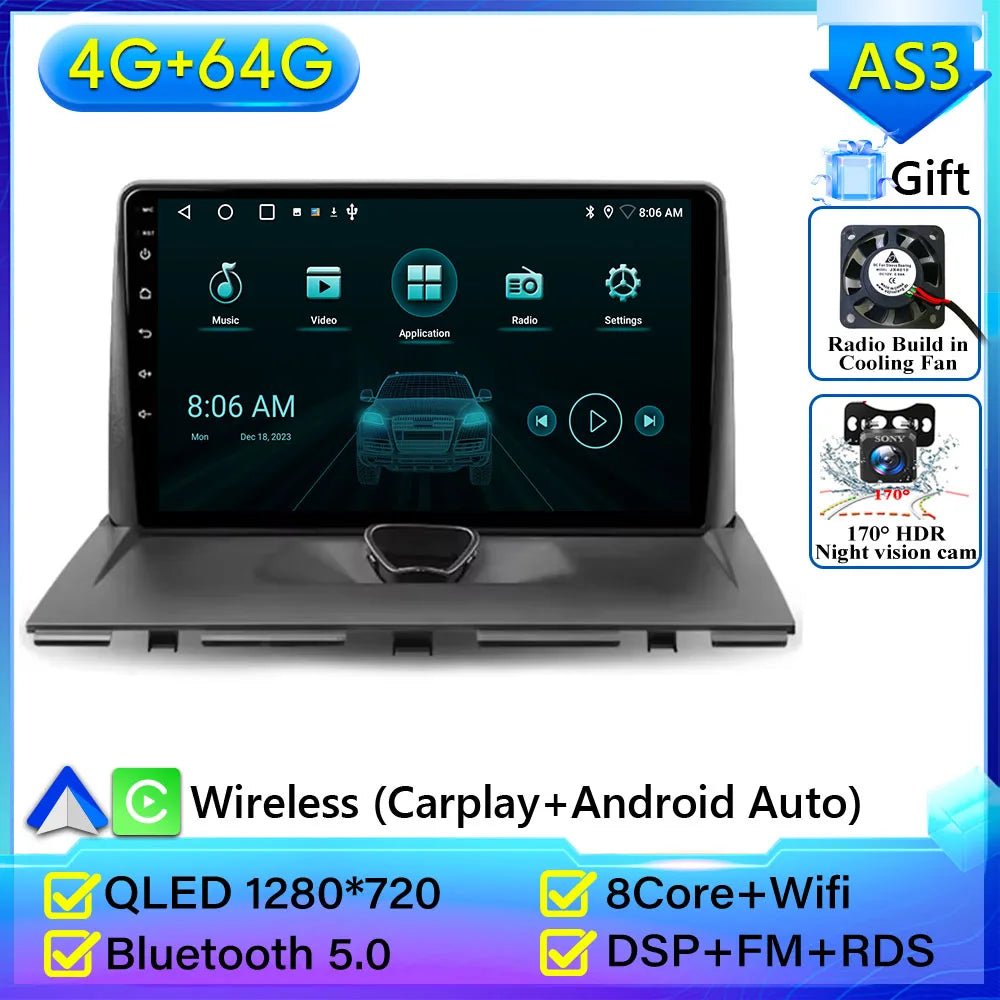 Android Car Stereo for Peugeot Expert, Citroen Jumpy, Fiat Scudo & Toyota Proace (2007–2017) — CarPlay, GPS