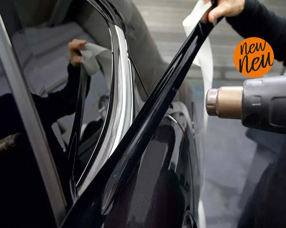 3/5/7/10CM Glossy Black Vinyl Tape Window Trim Film Stripe For Car Interior Hood Roof Decal