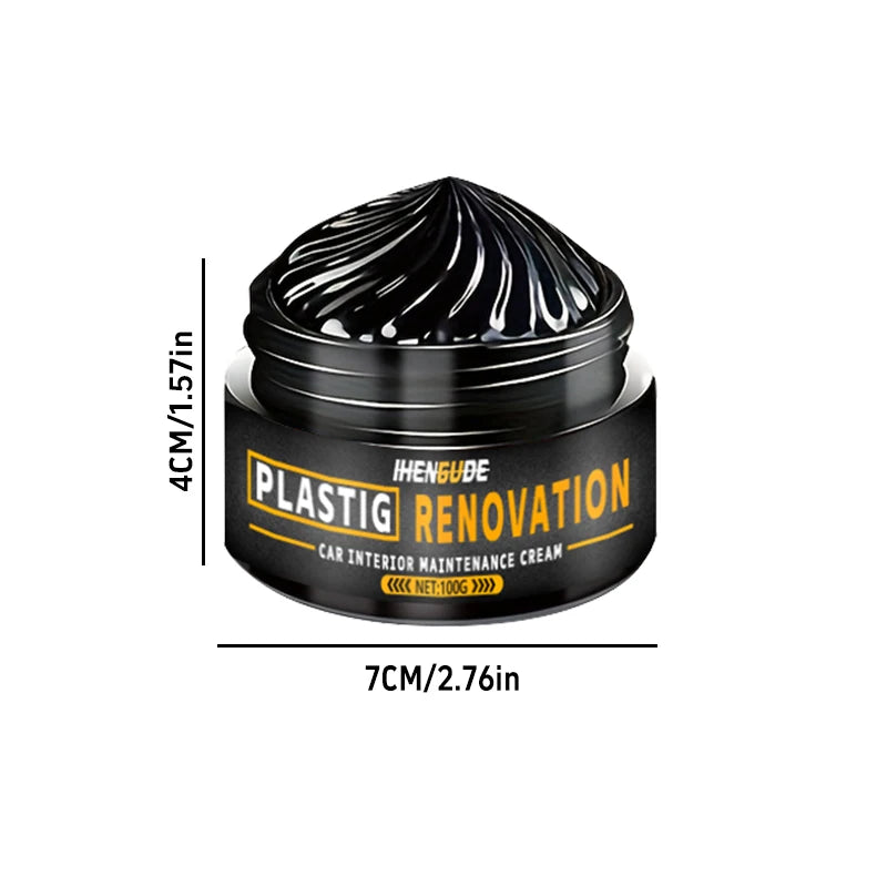 Car Interior Scratch Repair Paste — Dashboard & Plastic Surface Restorer, 100g