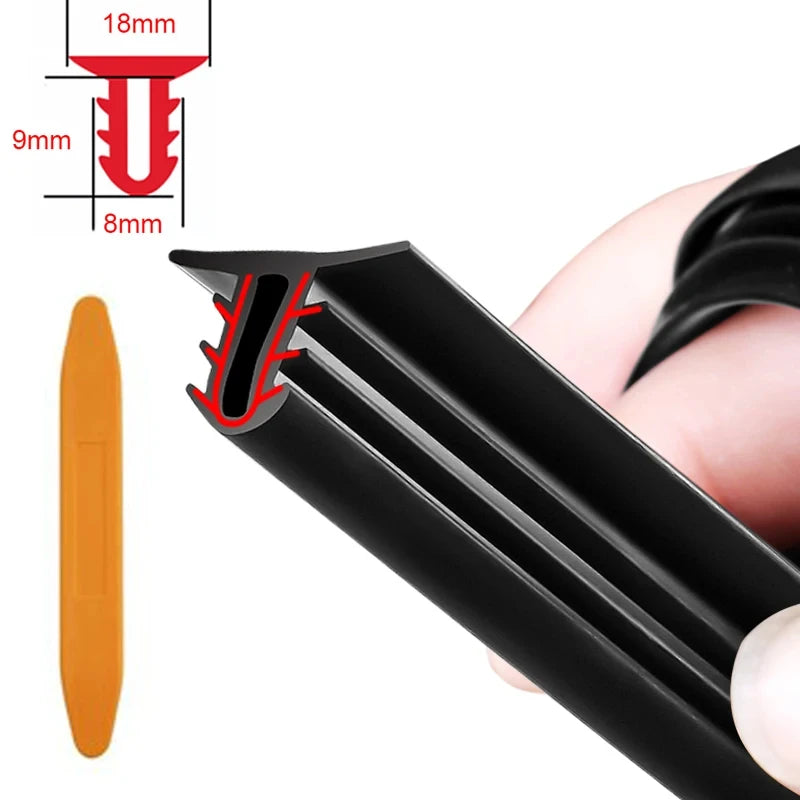 SEAMETAL Universal Car Dashboard Sealing Strip - Noise Insulation