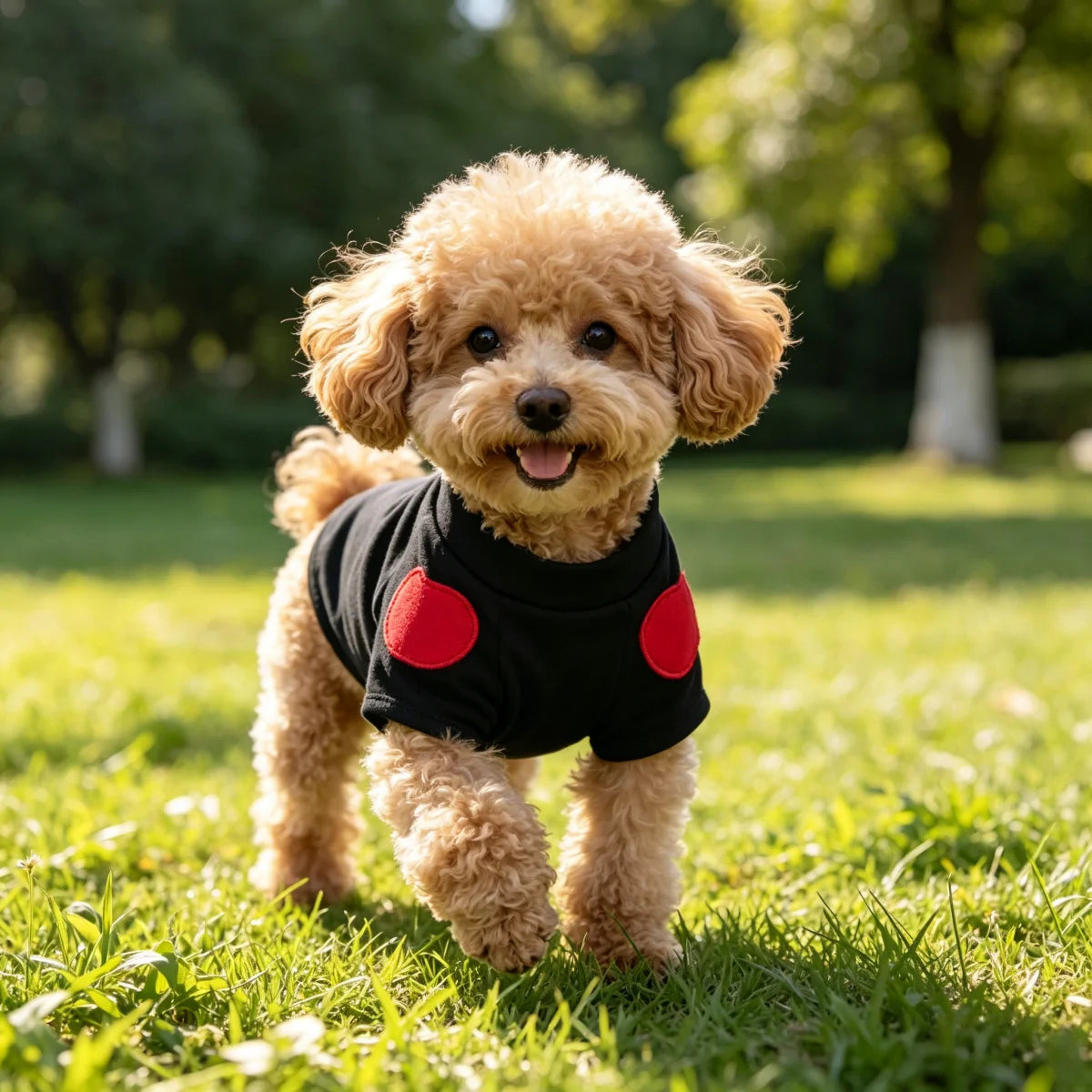 Heart Print Dog Sweatshirt - Cute Love Pet Sweater for Small Dogs - photo 9