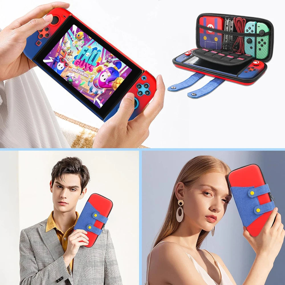 Large Carrying Protective Case for Switch OLED Console Pro Controller Travel Storage Bag Case For Switch Accessories