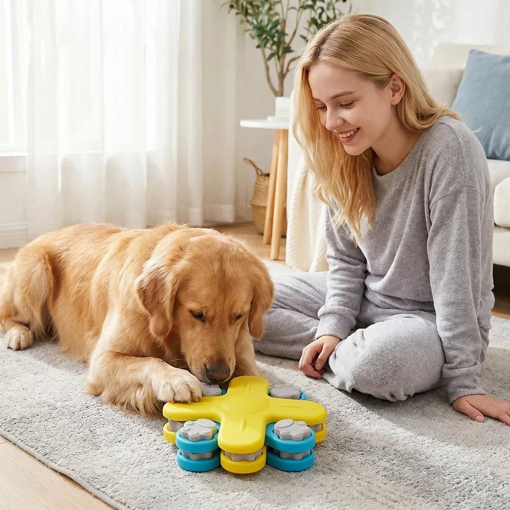 Slow Feeder Treat Dispenser Dog Puzzle - Self-Play Game Toy – photo 6