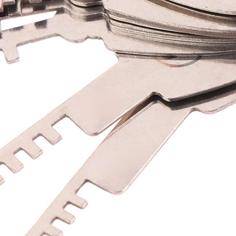 HUK Tools Stainless Steel Comb Lock 9in1 Full Set Repair Tool
