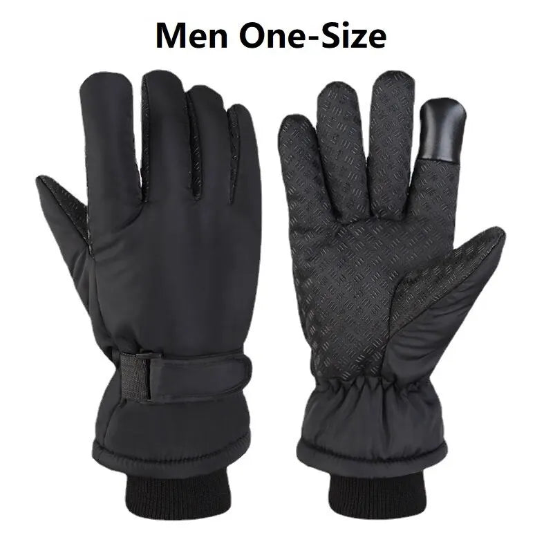 Men's Winter Sports Gloves - Windproof Cycling and Ski Gloves - photo 8