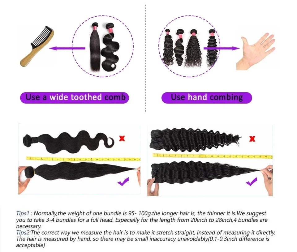 38 40 Inch Highlight Ombre Body Wave Bundles Real Human Hair Colored P4/27 Honey Blonde Brazilian Raw Hair Bundles Extensions