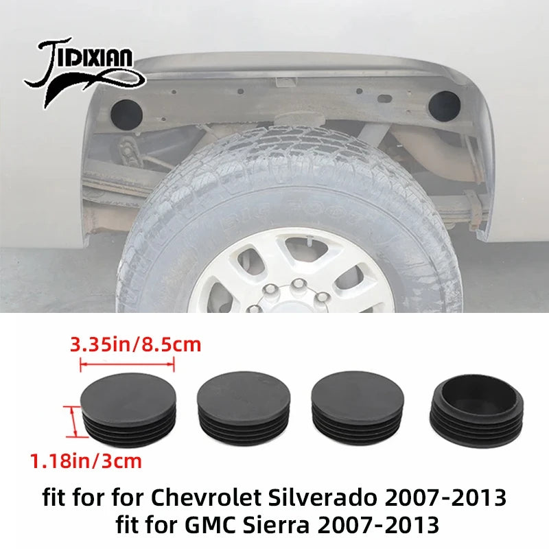 Chassis & Body Hole Dust Plugs, Waterproof — Chevrolet Silverado & GMC Sierra (1999–2026)