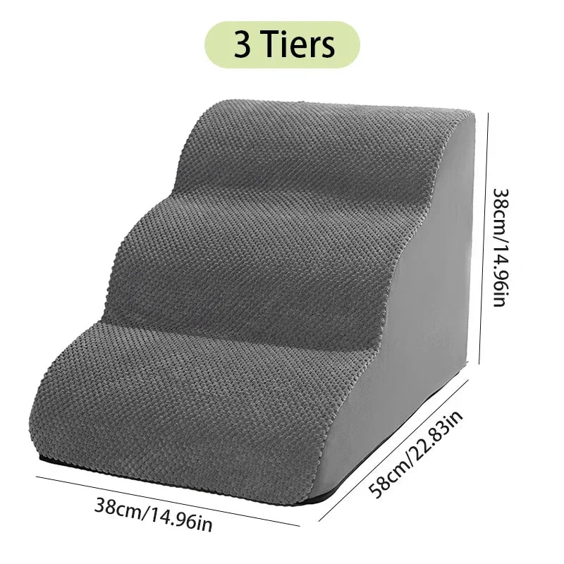 Removable 2 or 3 Step Dog Stairs - High Bed Ramp – photo 10