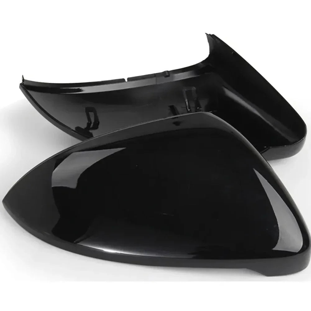 Glossy Black Auto Rearview Mirrors Cover Side Mirror Caps Car Accessories Fit For VW Golf 7 MK7 MK7.5 GTI R GTE GTD 2013-2020
