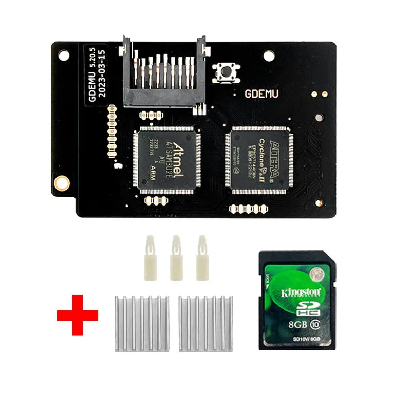 New GDEMU V5.20.5 Optical Drive Emulation Board and Remote Card Mount Kit for DC Console For SEGA Dreamcast GDU DC VA1 Board