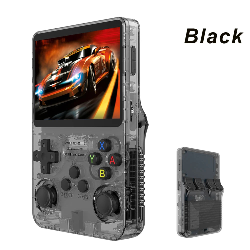 BOYHOM R36S Retro Handheld Video Game Console Linux System 3.5 Inch IPS Screen Portable Pocket Video Player 64GB 128GB Games
