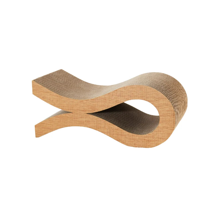 Cardboard Cat Lounger & Scratching Bed - Recliner Scratcher – photo 8