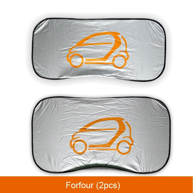 For Smart Fortwo Forfour 453 451 Crossblade Cabrio City Coupe Roadster Coupe Forjeremy Car Sunroof Shade Sunshade Car Cover