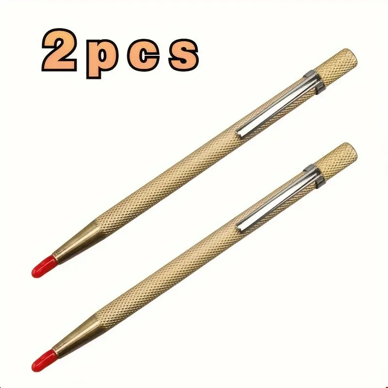 Diamond Tip Scribe Pen for Glass, Tile and Metal, 2 or 5 Pack