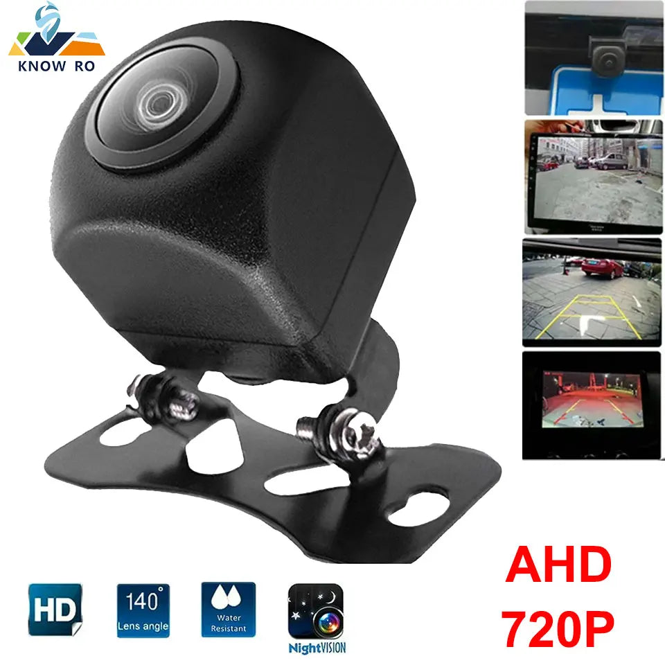 Car RearView Camera Wide-angle reversing Parking Monitor Waterproof star Light Night Vision HD Universal Velicle Rear View