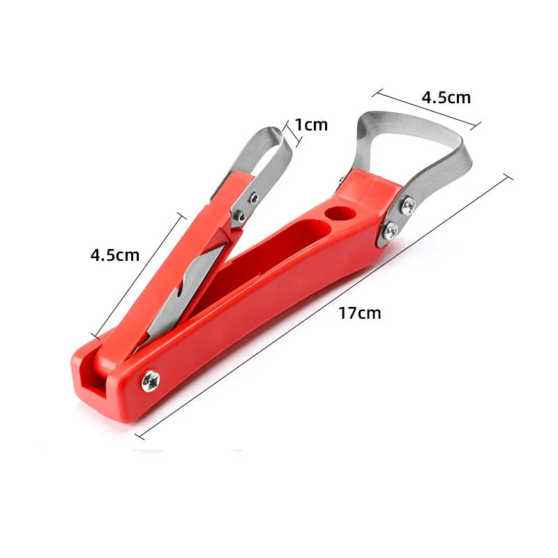 Fruit Tree Rot Scraping Bark Knife Multifunctional Peel Knife Ring Cutting U-shaped Grafting Blade Garden Woodworking Tools