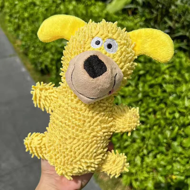 Stuffed Squeaky Dog Doll - Chew Toy for Small & Medium Dogs – photo 8