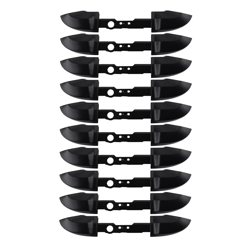 10pcs Replacement LB RB Bumpers Button for Xbox Series X/S Controllers Black Shoulder Trigger Buttons Repair Part