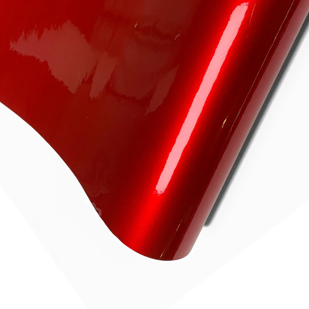Red Series Wrap Vinyl Car Wrapping Film Bubble-free Vehicle Decoration PET Waterproof External Car Stickers Carbon Fiber Glossy