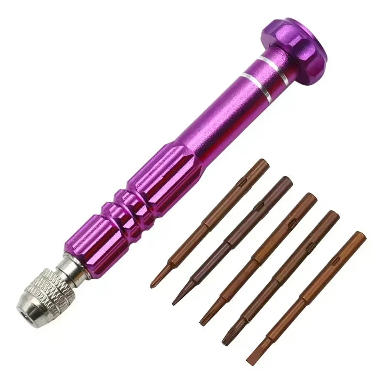 5 in 1 Multi-Function Screwdriver Set Mobile Phone Watch Glasses Disassembly Tool Notebook Watch Repair Tools Repair Accessory