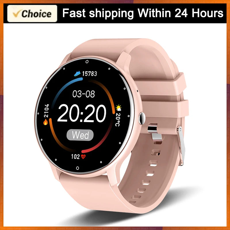 LIGE Smart Watch — Fitness Tracking, Waterproof, iOS & Android
