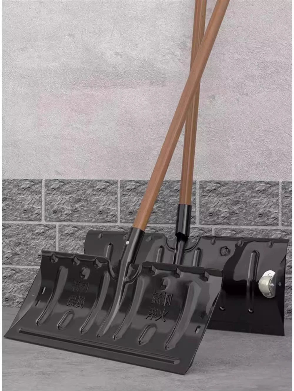Heavy-Duty Snow Shovel Head — Replacement Snow Pusher for Deck, Yard & Road