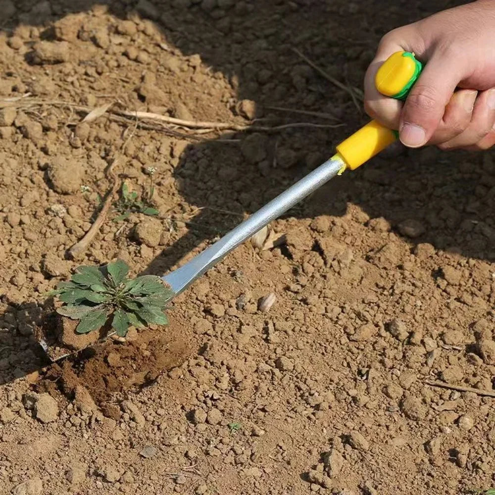 1pc T Shaped Spade Stainless Steel Weeding Troyel Lightweight Hand Tool For Pot Transplanting For Edging Moving Loose Soil Weedi