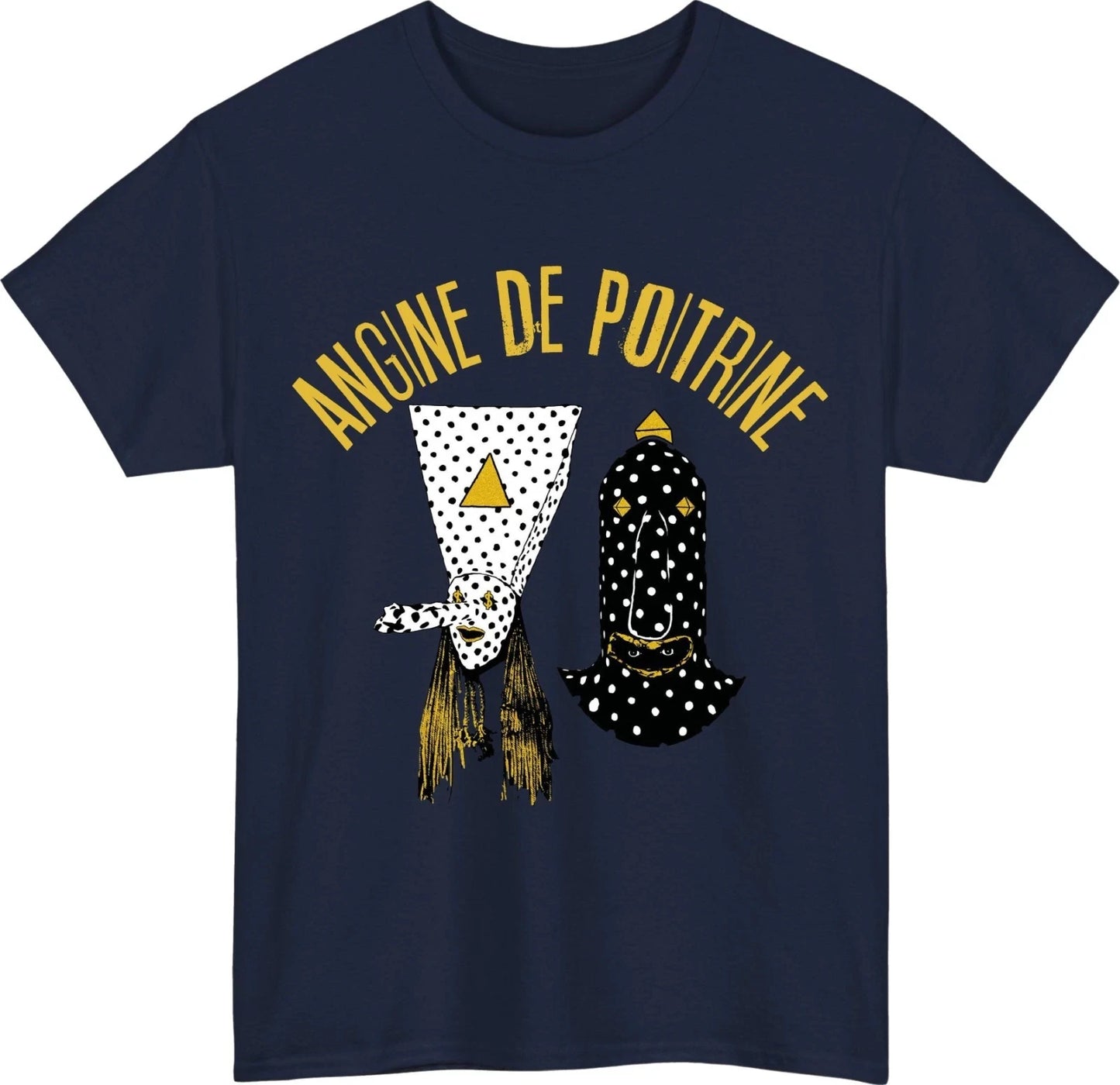 Angine De Poitrine T Shirt Women's Men Cotton Tee Casual Summer Oversized Streetwear O-Neck Novelty Trendy Vintage Harajuku Top