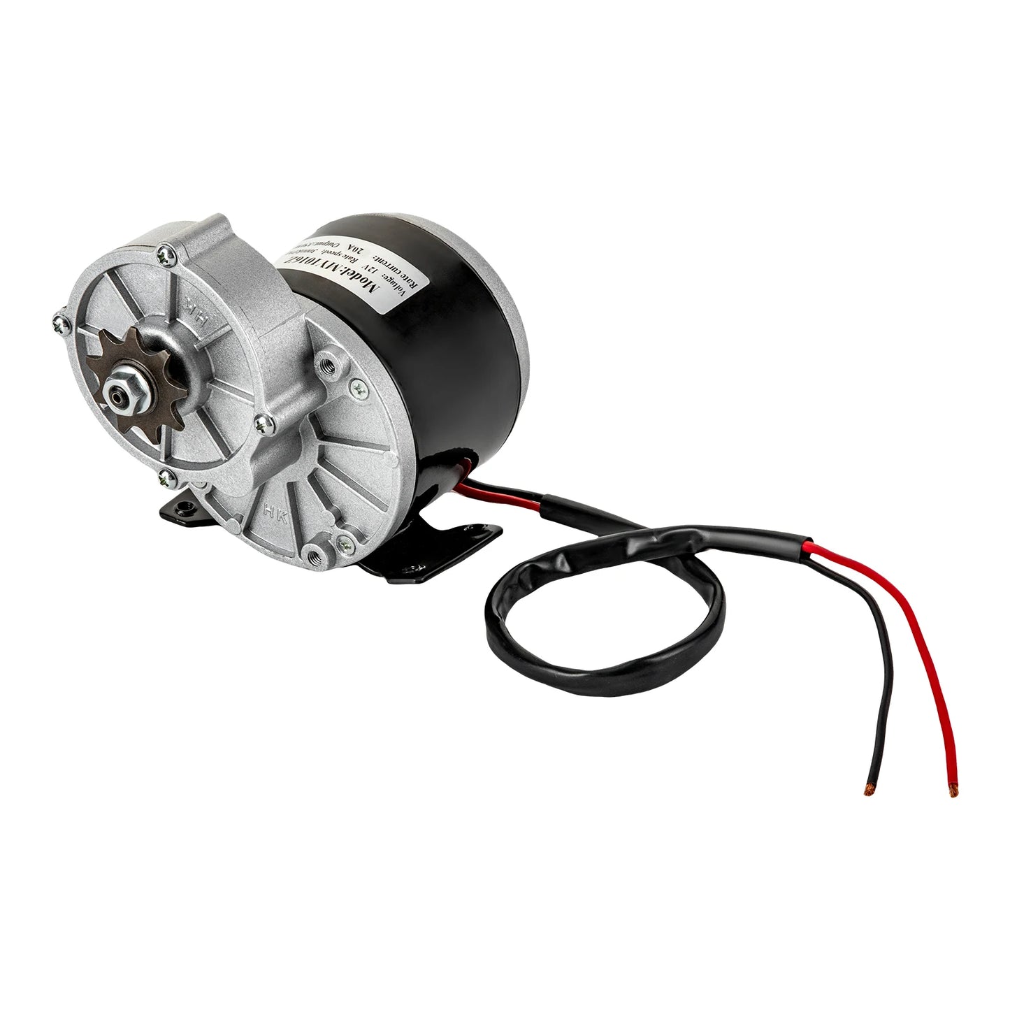 250W 12V Gear Reduction Electric Motor Electric Bicycle Brushed Motor Reductor Brushed DC Motor 2750RPM
