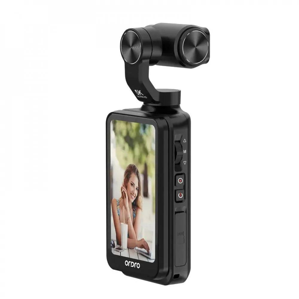 4K Handheld Pocket Gimbal Camcorder — Stabilised Vlog Camera