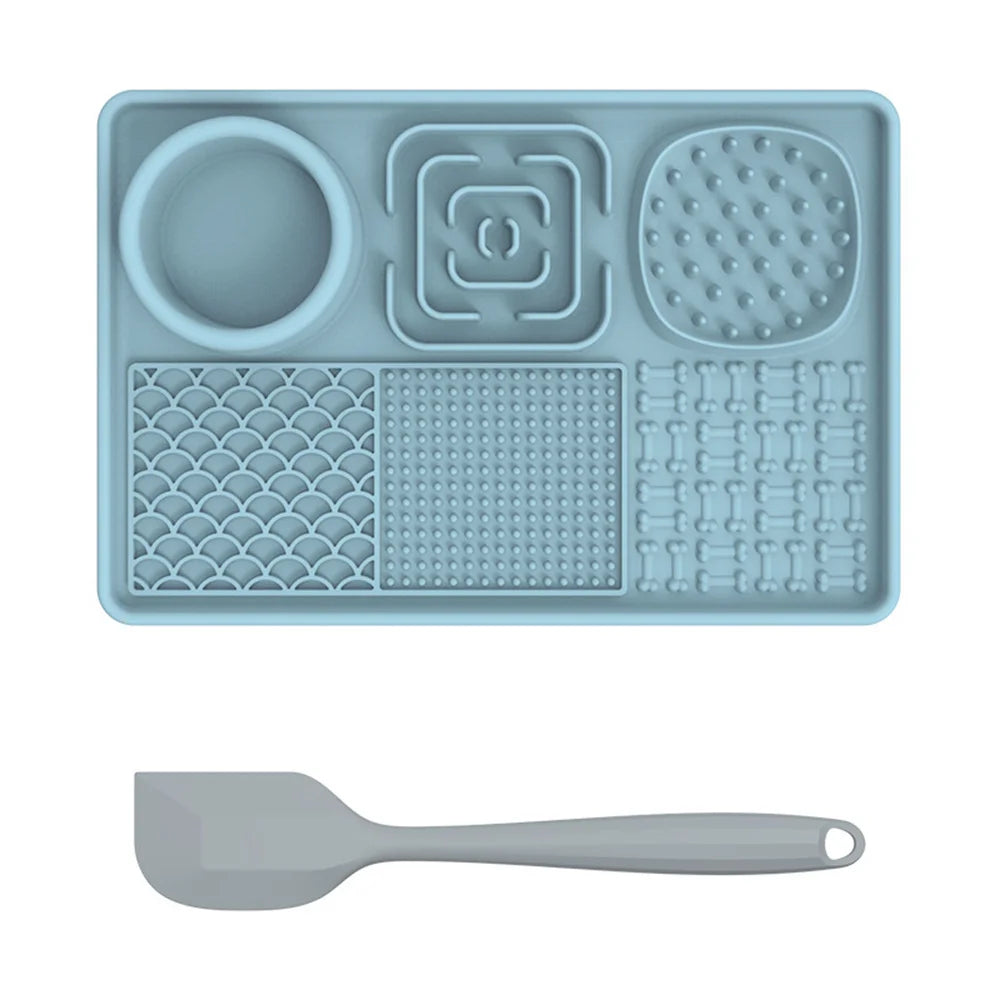 Silicone Lick Mat with Suction Cups - Butter & Peanut Pad – photo 10