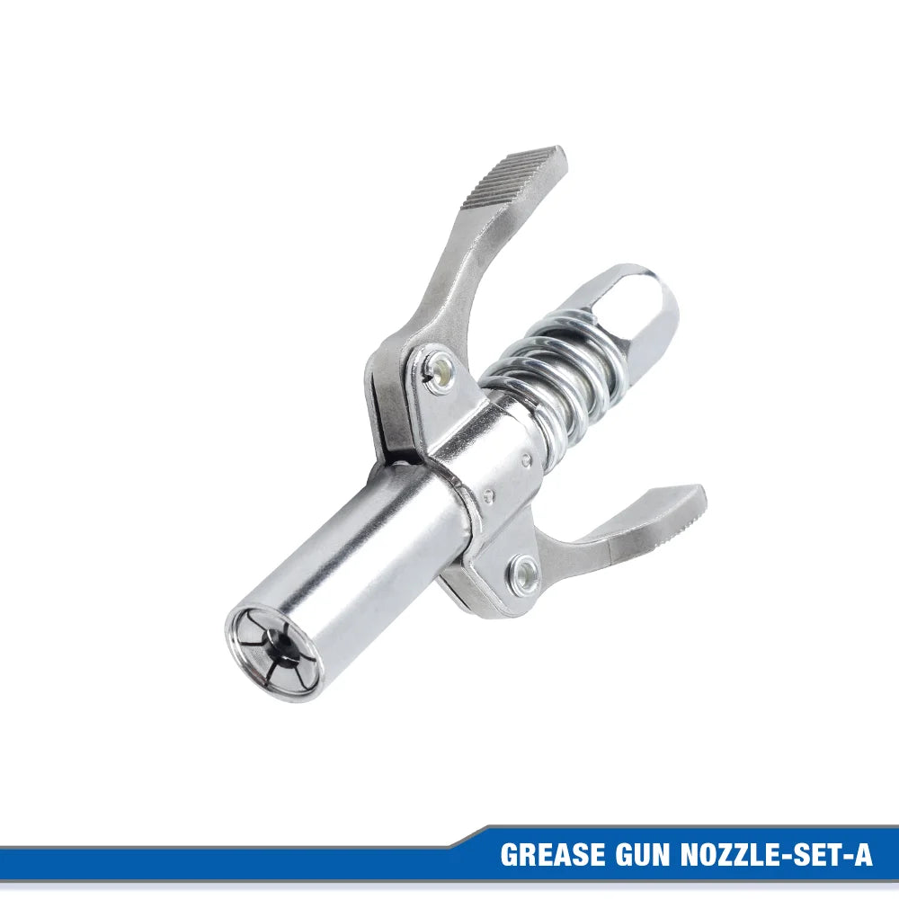 10000PSI Double Handle High Pressure Locking Grease Fitting,I/8 NPT Oil Pump Quick Release Grease Coupler,Repair Tool,Grease Gun