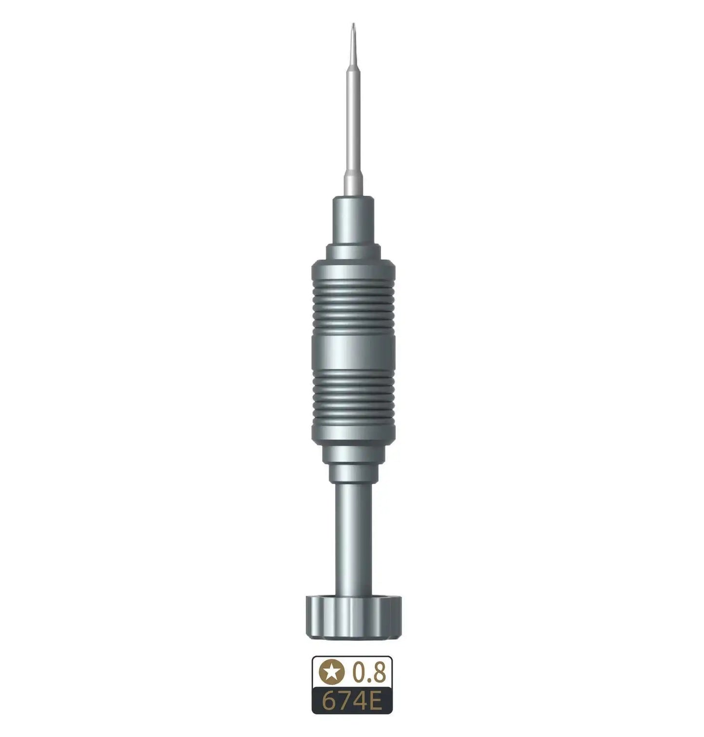 TE674 High Hardness Precision Screwdriver 0.6 0.8 1.2 1.5 T2 2.5 Plum Blossom Cross For iPhone Bottom Internal Disassembly Tools